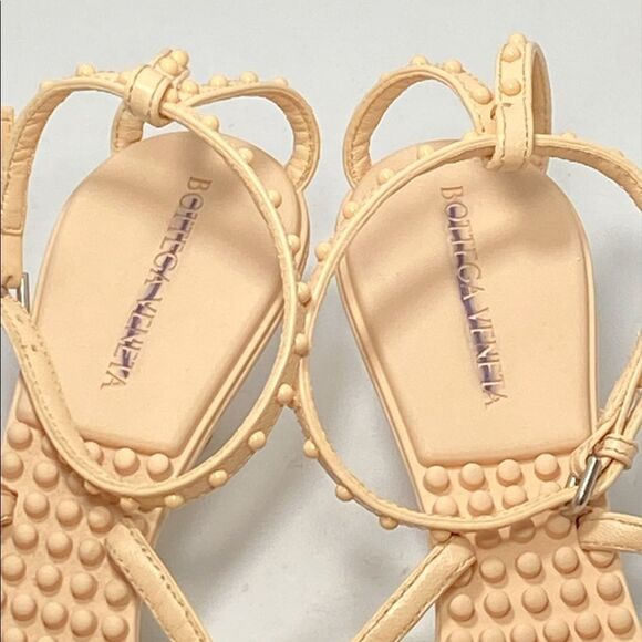 Bottega Veneta Lagoon Bubble Low Kitten Heel Sandals size 37 - Picture 7 of 14